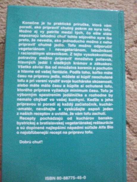 Nový tofu receptár,