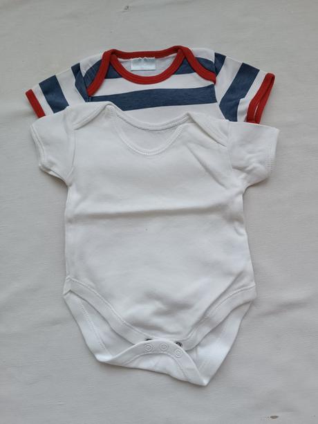 Dětské body krátký rukáv, 50