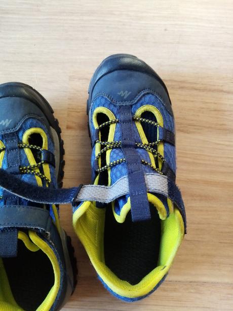 Sandále crossové dětské, quechua,36