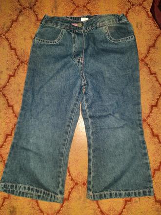 Dívčí rifle s kapsami vel. 92 - 98, george,92