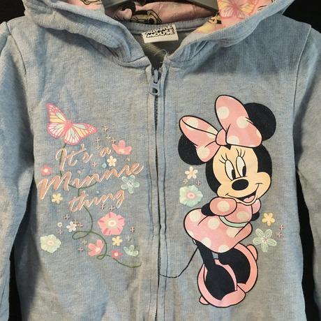 Vel. 86 modrá mikina s minnie mouse, 86