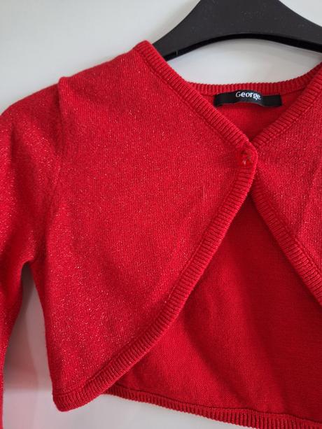 Bolerko svetr crop top vel. 140 / 146, george,140