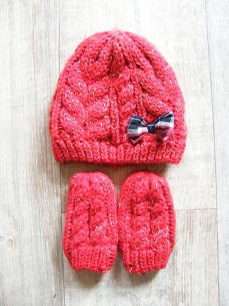 Čepice s rukavicemi, mothercare,80