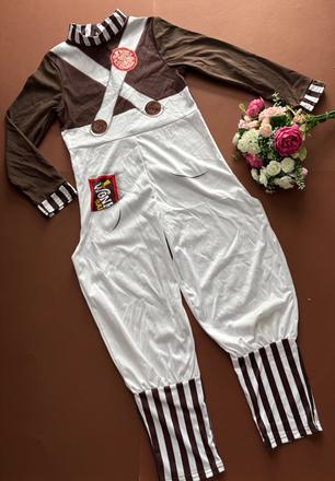 K1/ kostým villy wonka - v.9/10 let, 