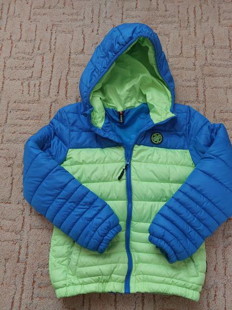 Krásná zimní bunda pro kluka,  vel.140, sam73,140