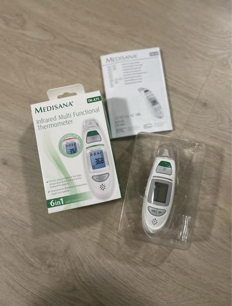 Infračervený multifunkční teploměr, zn. medisana, 