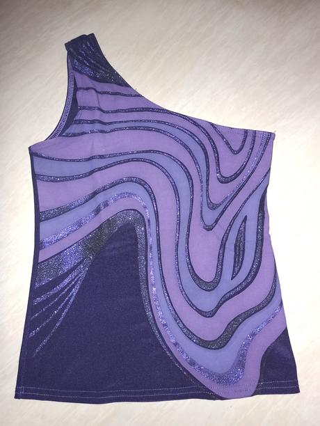 Fialový top pilot s, s