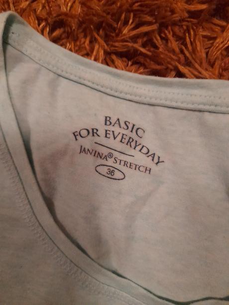 Tričko krátký rukáv jessica bledě modré, kik,36