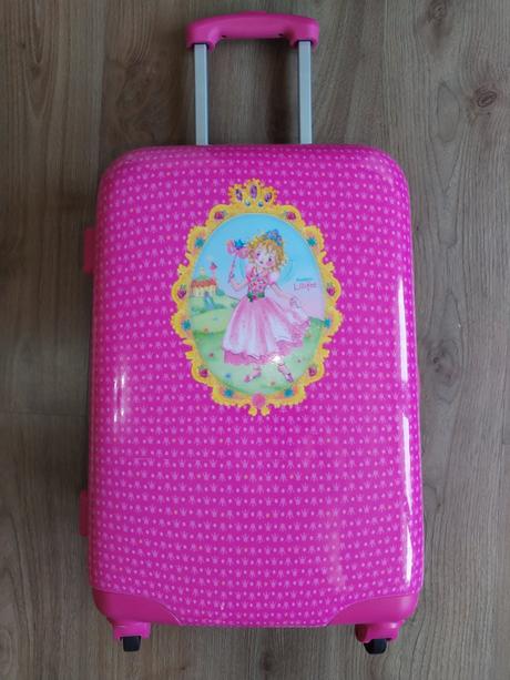 Dívčí cestovní kufr skořepinový, 