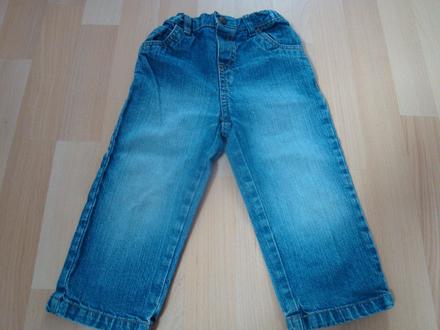 Džíny/rifle - modré, vel. 86, c&a,86