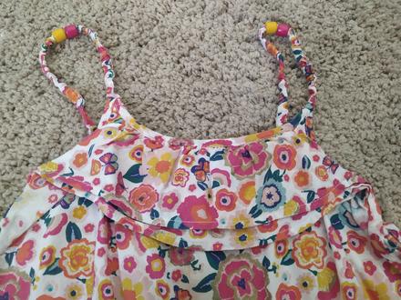 Květovaný overal, palomino,134