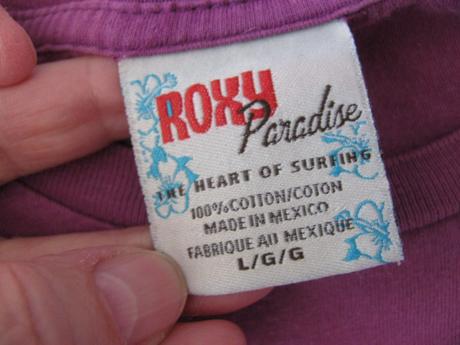 Fialové bavlněné tričko s potiskem, l