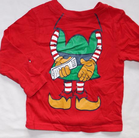 Al130. vánoční tričko 1-1,5 let, 86