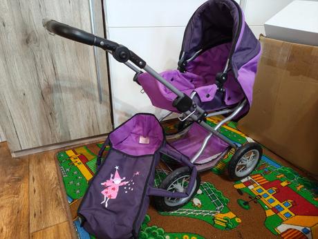 Kočárek pro panenky (s vadou na rukojeti), 