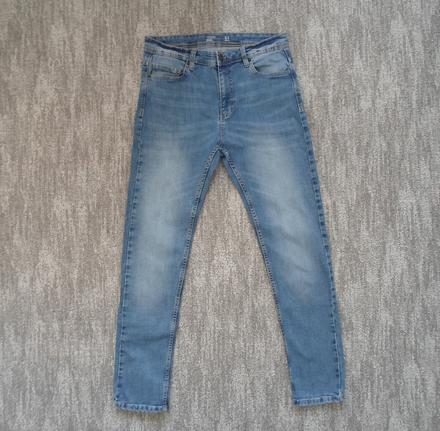 Pánské modré kalhoty rifle džíny - 33, terranova,m