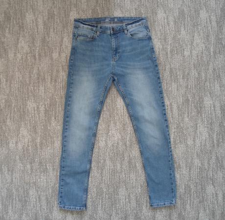 Pánské modré kalhoty rifle džíny - 33, terranova,m