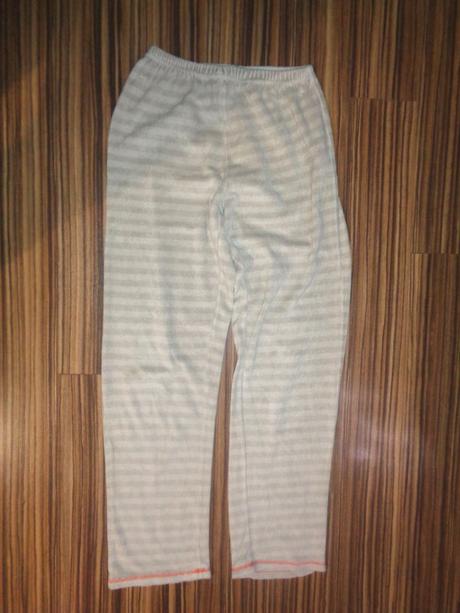 Béžové sametové tepláky nebo pyžamové kalhoty, vertbaudet,152