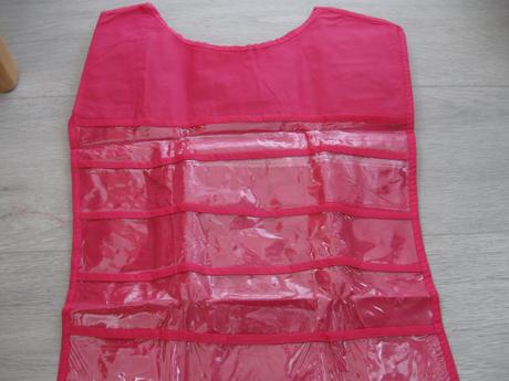 Růžový zásobník na gumičky, šperky a drobnosti,