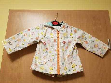 Dívčí bunda značky tu, velikost 3-6 měsíců(62-68cm, tu,62