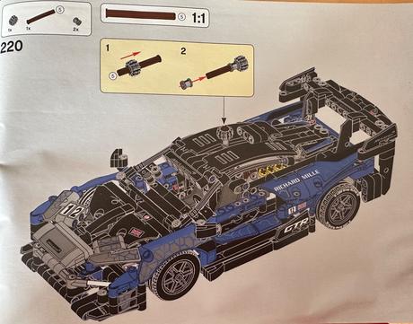 Lego technic mclaren senna gtr 42123,