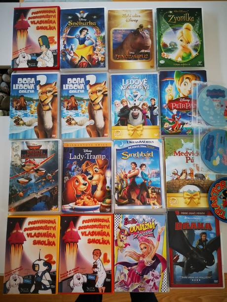 Pohadky dvd,