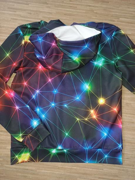 Barevná mikina vel.146/152(10-12let), 146