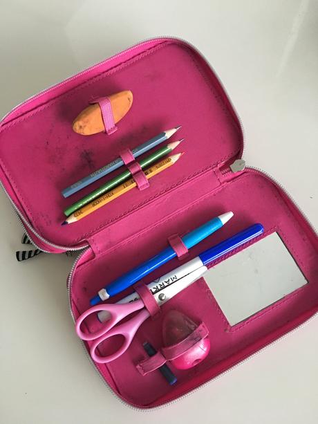 Školní pouzdra/penály s vybavením, 