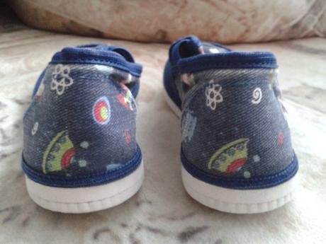 Modré bačkůrky vel. 26, 26