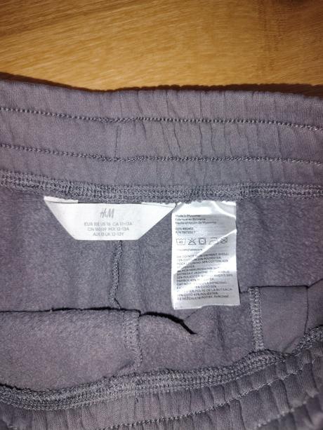 Chlapecké teplákové kraťasy h&m 158 šedé, h&m,158