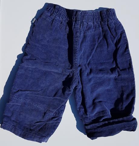 C166 chlapecké manšestrové kalhoty vel. 80, 80