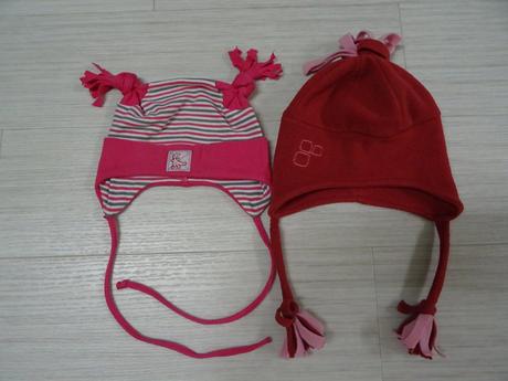 Dívčí čepice - 2 ks, 80