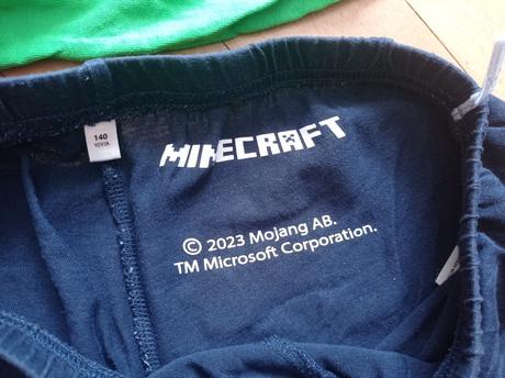 Pyžamo minecraft 140, 140