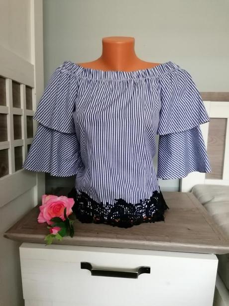 Halenka s proužky, zara,36