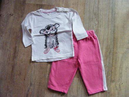 Tepláky s tričkem, kik,80