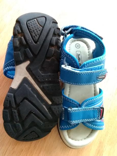 Boty - sandálky    vel.29/30  zn.bobbi shoes, bobbi shoes,29