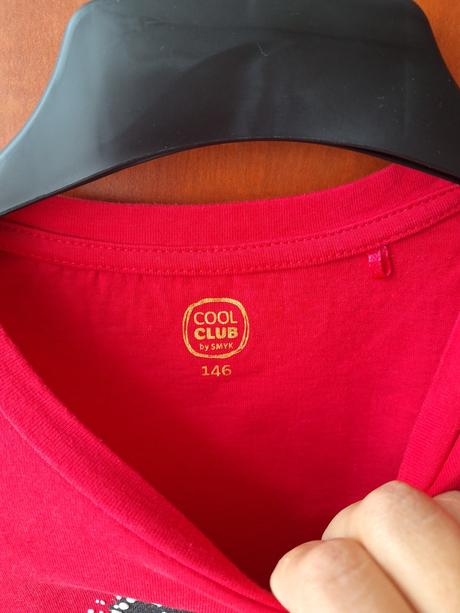 Tričko top dlouhý rukáv kočička vel. 146, coolclub,146