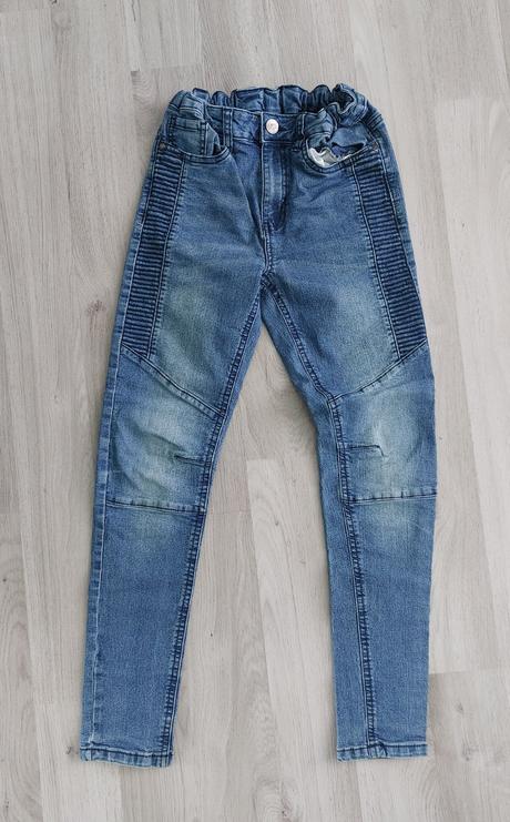 Slim džíny vel. 146, 146