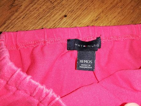 Kalhotky na plínku, tommy hilfiger,74