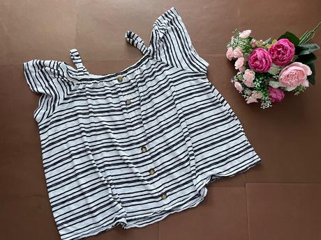 Top crop úpletový - v.13/14 let, f&f,164