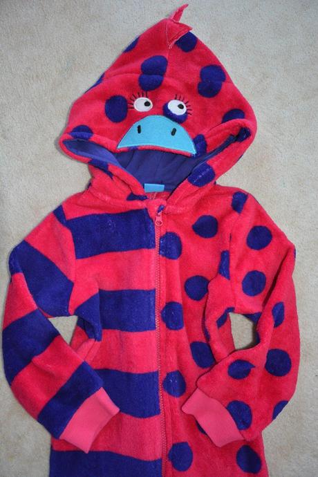 Huňaty kostým dinosaurus či drak na 5-6let, 