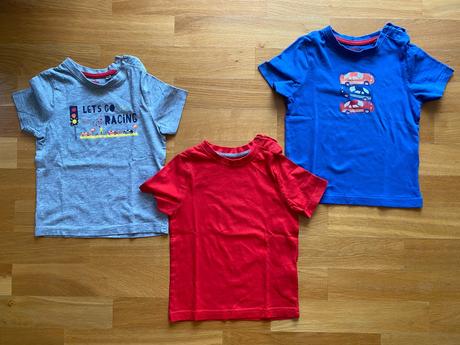 Chlapecká trička, 3 ks - lupilu, vel. 86/92, lupilu,86