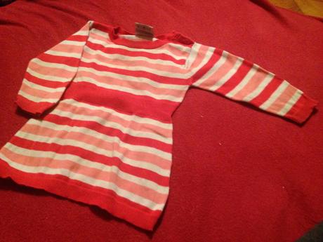 Dívčí svetrová tunika, topolino,74