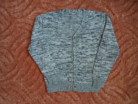 Šedý svetr svetřík, lindex,128