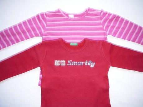 Dívčí tričko dl. rukáv of benetton, 74