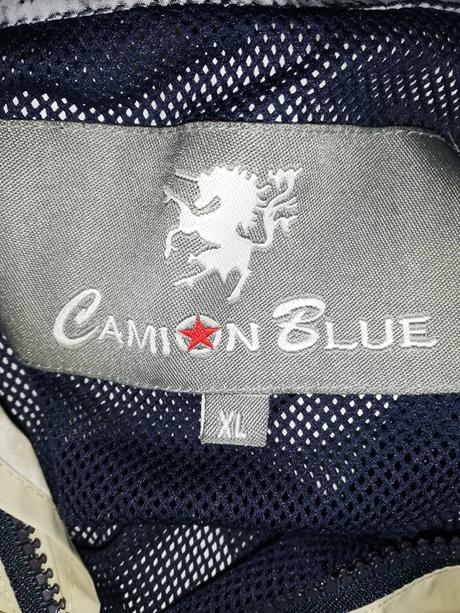 Šusťaková bunda camion blue vel. xl, xl