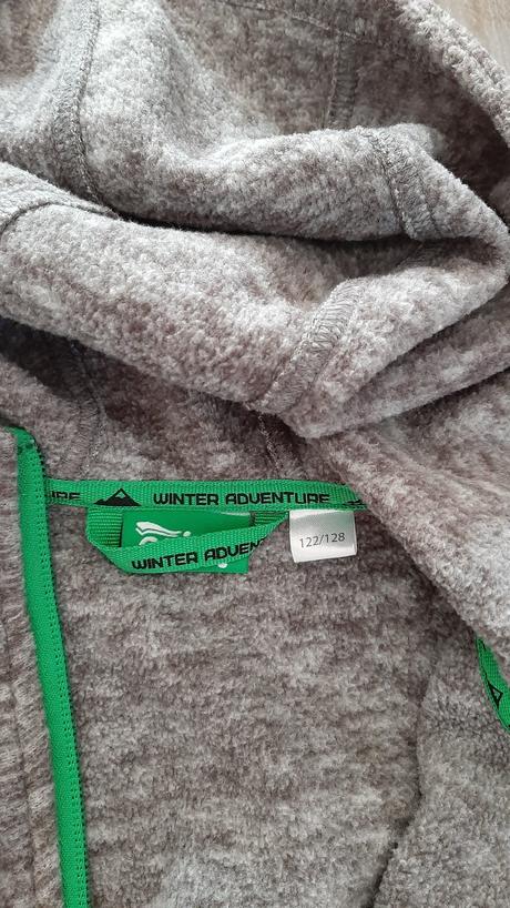 Fleesova mikina vel.122/128, pepperts,122