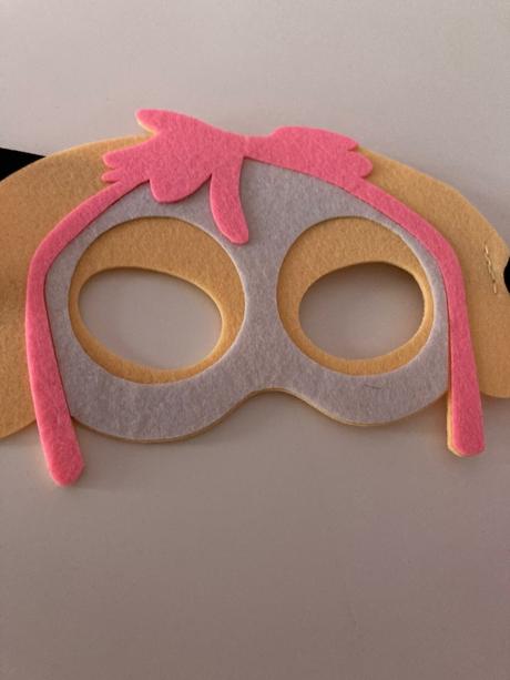 Nová maska skye paw patrol, 