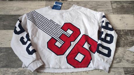 Mikina croptop do pasu 158/164, h&m,158