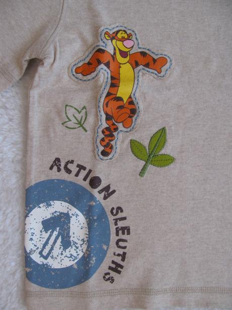 Bavlněné tričko s tygříkem, disney,98