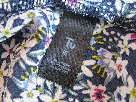 Dámská letní halenka s květinovým vzorem, tu,44